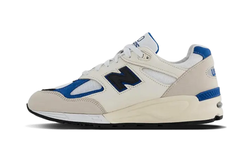 990 v2 Made In USA Blanc Bleu