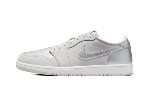 Air Jordan 1 Low OG Argent Métallisé