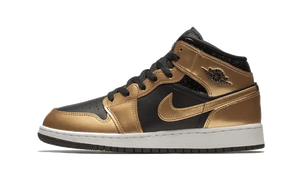 Air Jordan 1 Mid Metallic Gold