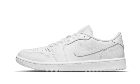 Air Jordan 1 Retro Low Golf Triple Blanc