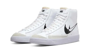 Blazer Mid '77 Doble Negativo Blanco Negro