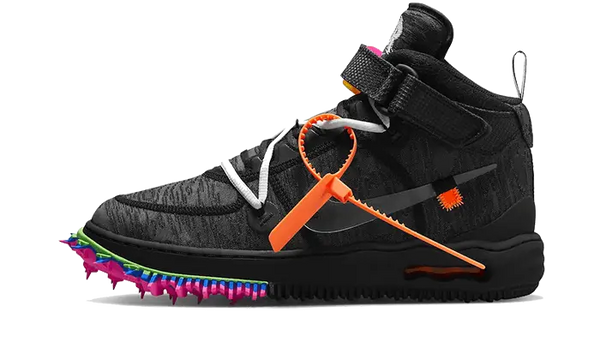 Air Force 1 Mid Blanco roto Negro claro