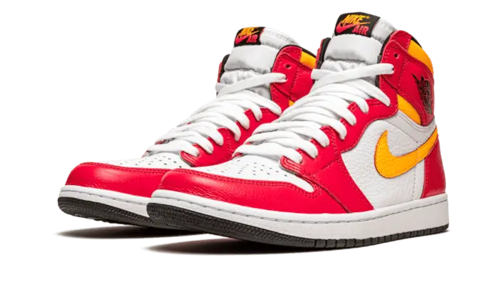 Air Jordan 1 Retro High OG Light Fusion Red Nike Sneakers