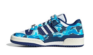 Adidas Forum 84 Low Bape 30th Anniversary Blue Camo