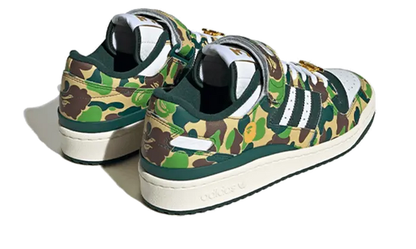 Adidas Forum 84 Low Bape 30th Anniversary Green Camo