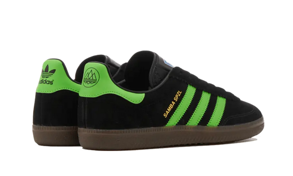 Adidas Samba Deco SPZL Core Black Lucid Lime