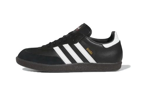 Samba Leather Black White