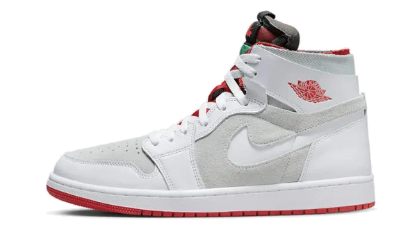 Air Jordan 1 High Zoom Air CMFT Blanco Rojo Plata Concord