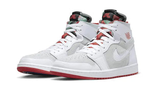 Air Jordan 1 High Zoom Air CMFT Blanco Rojo Plata Concord