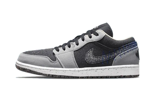 Air Jordan 1 Low Crater Black Grey - DM4657-001