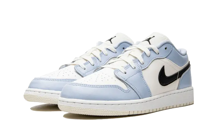 Air Jordan 1 Low Ice Blue Black Nike Sneakers