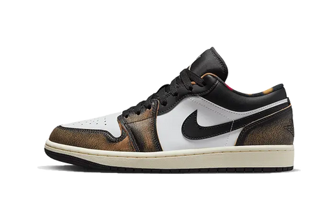 Air Jordan 1 Low SE Orange Wear-Away