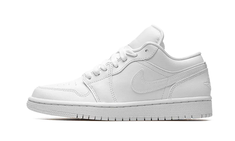 Air Jordan 1 Low Triple White Patent Swoosh (2022)