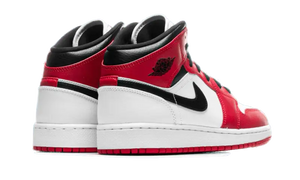 Air Jordan 1 Mid Chicago White - 554725-173