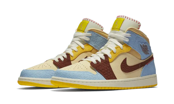 Air Jordan 1 Mid Fearless Maison Château Rouge - CU2803-200