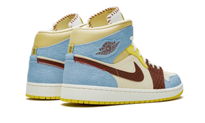 Air Jordan 1 Mid Fearless Maison Château Rouge - CU2803-200