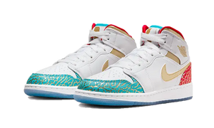 Air Jordan 1 Mid UNC to Chicago