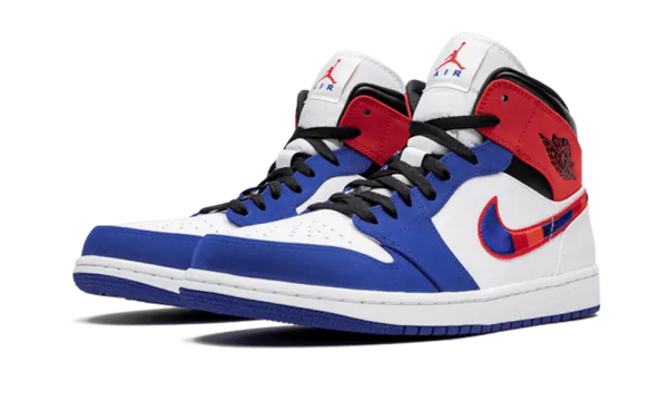 Air Jordan 1 Mid Multicolor Swoosh - 852542-146