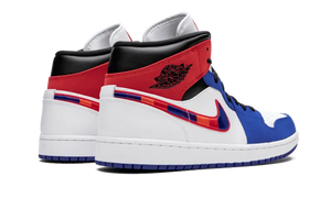 Air Jordan 1 Mid Multicolor Swoosh - 852542-146