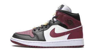 Air Jordan 1 Mid SE Black Dark Beetroot - CZ4385-016