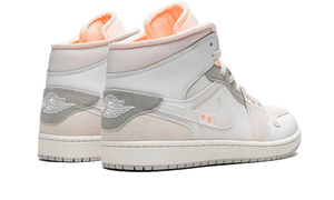 Air Jordan 1 Mid SE Craft Inside Out White Grey