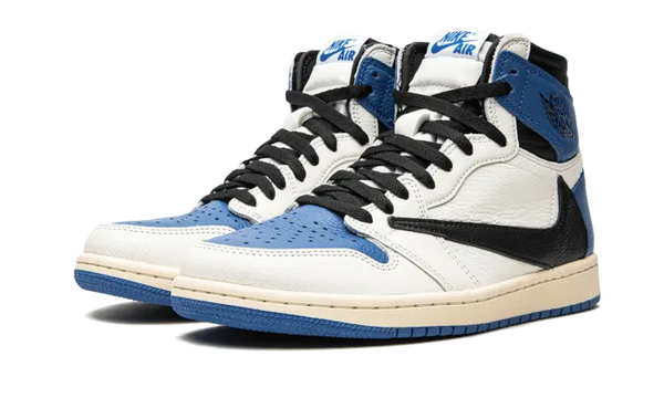 Air Jordan 1 Retro High OG SP Travis Scott Fragment Military Blue - DH…