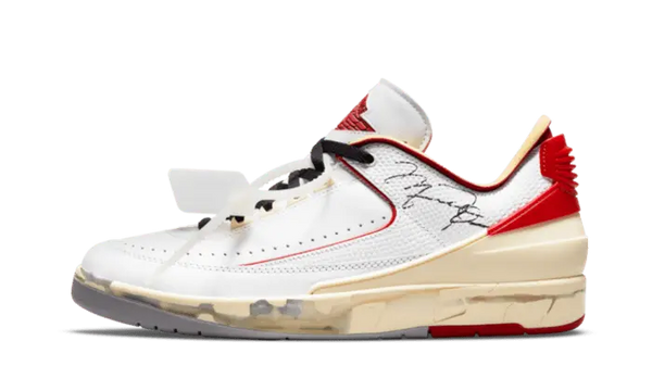 Air Jordan 2 Retro Low SP Off-White White Red - DJ4375-106