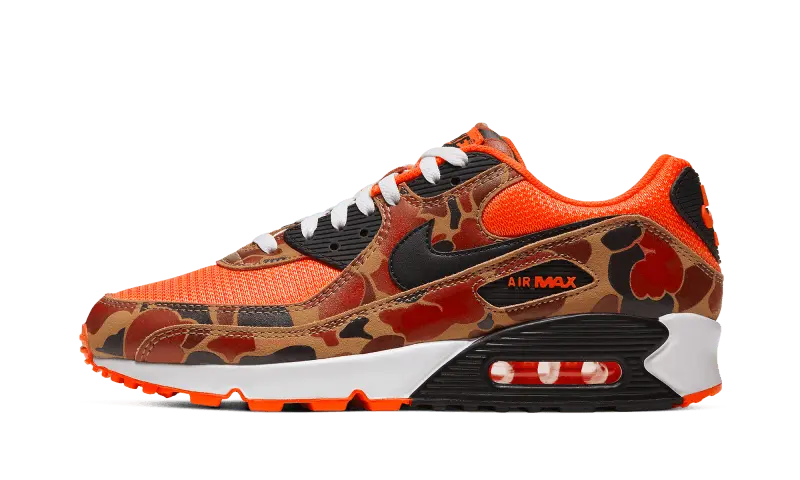 Nike Air Max 90 Naranja Pato Camo - CW4039-800