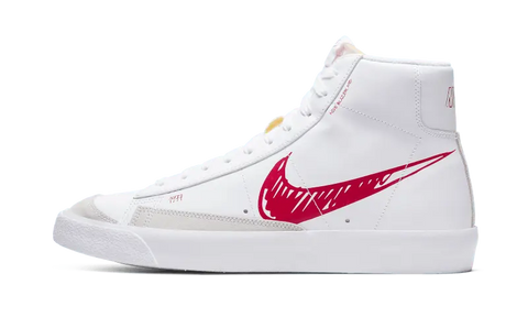 Mid Sketch Red Swoosh Blazer