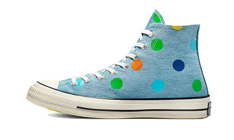 Chuck Taylor All-Star 70s Hi Golf Wang Denim Polka Dots