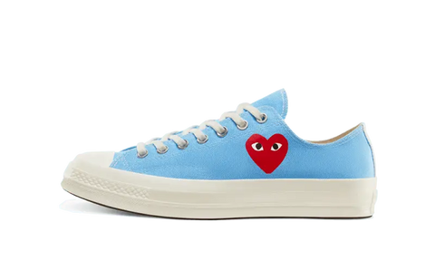 Chuck Taylor All-Star 70s Ox Comme des Garçons PLAY Bright Blue