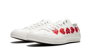 Converse Chuck Taylor All-Star 70s Ox Comme des Garçons Play Multi-Heart White - 162975C