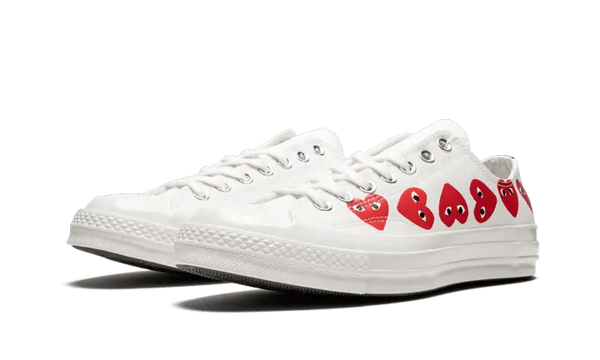 Converse Chuck Taylor All-Star 70s Ox Comme des Garçons Play Multi-Heart White - 162975C