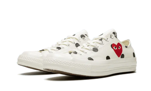 Converse Chuck Taylor All-Star 70s Ox Comme des Garcons PLAY Polka Dot White - 157249C