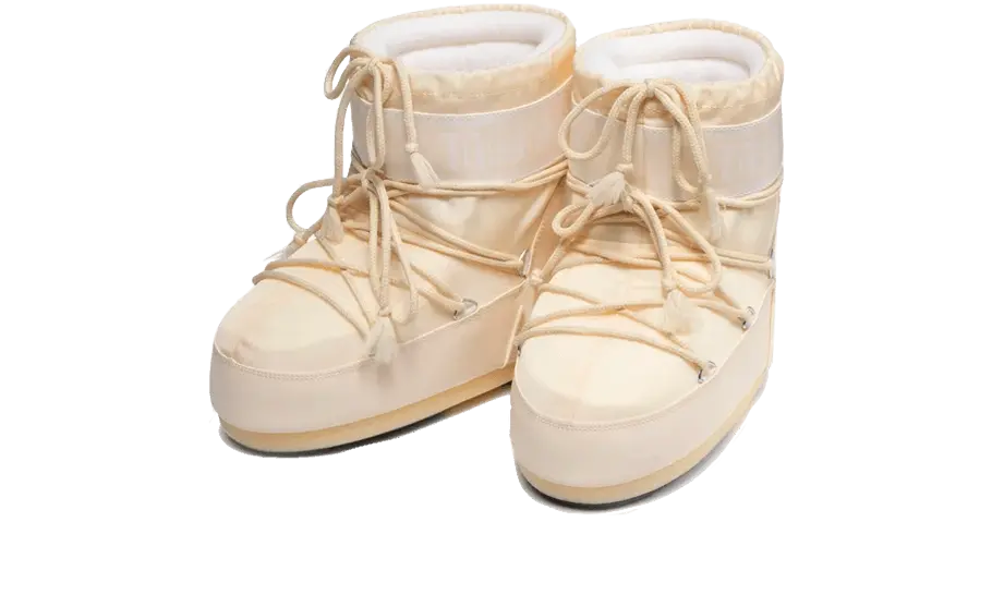 Moon Boot Icon Low Cream Nylon
