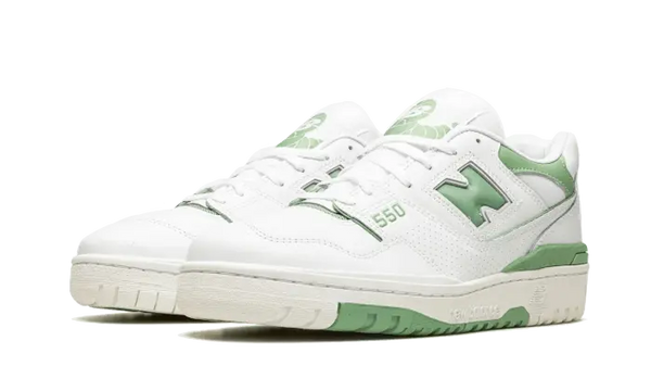 New Balance 550 White Mint Green