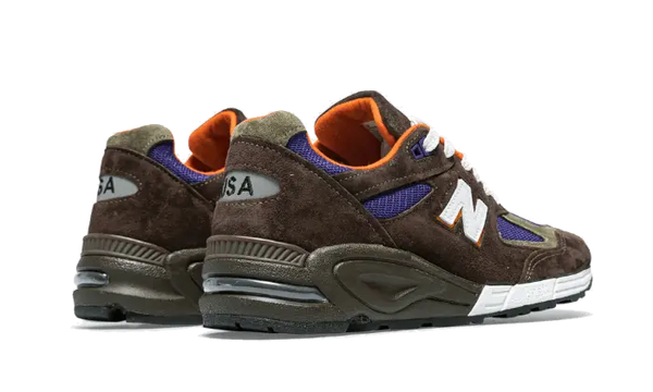New Balance 990 V2 Made In Usa Brown Purple