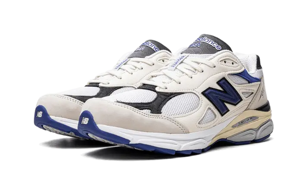 New Balance 990 v3 Made In USA Cream Blue