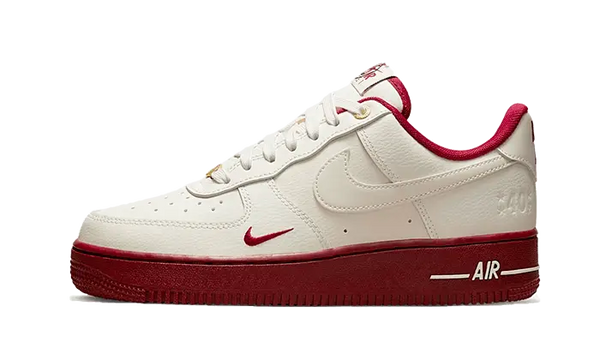 Nike Air Force 1 Low '07 SE 40th Anniversary Sail Team Red