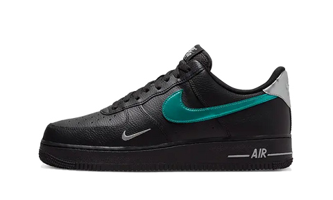 Air Force 1 Low Black Blue Lightning