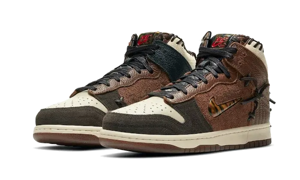 Nike Dunk High Bodega Legend Fauna Marrón