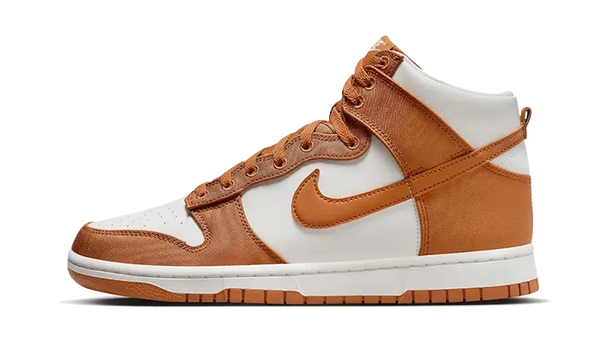 Nike Dunk High Satin Curry