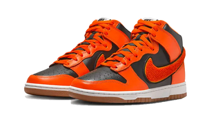 Nike Dunk High University Chenille Swoosh Safty Orange
