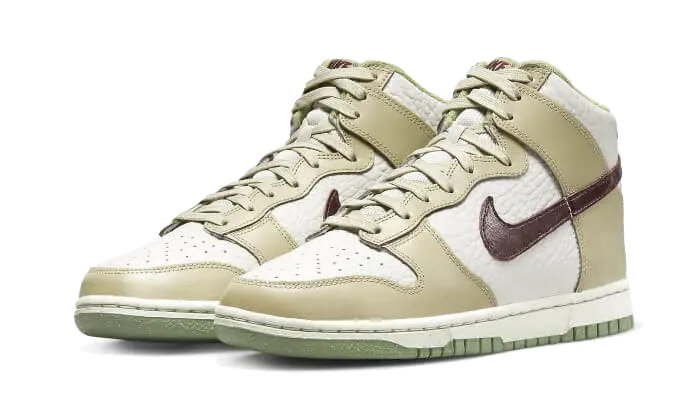 Nike Dunk High White Tan