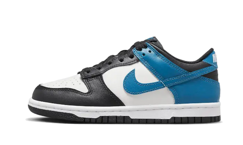 Dunk Low White Blue Black