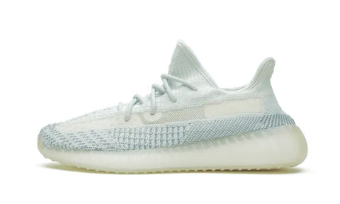 Yeezy Boost 350 V2 Blanco Nube (sin reflejos)