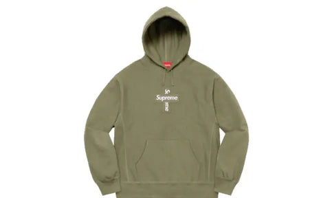 Sweat à capuche Supreme avec logo en forme de croix