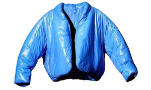 Round jacket blue Yeezy x GAP