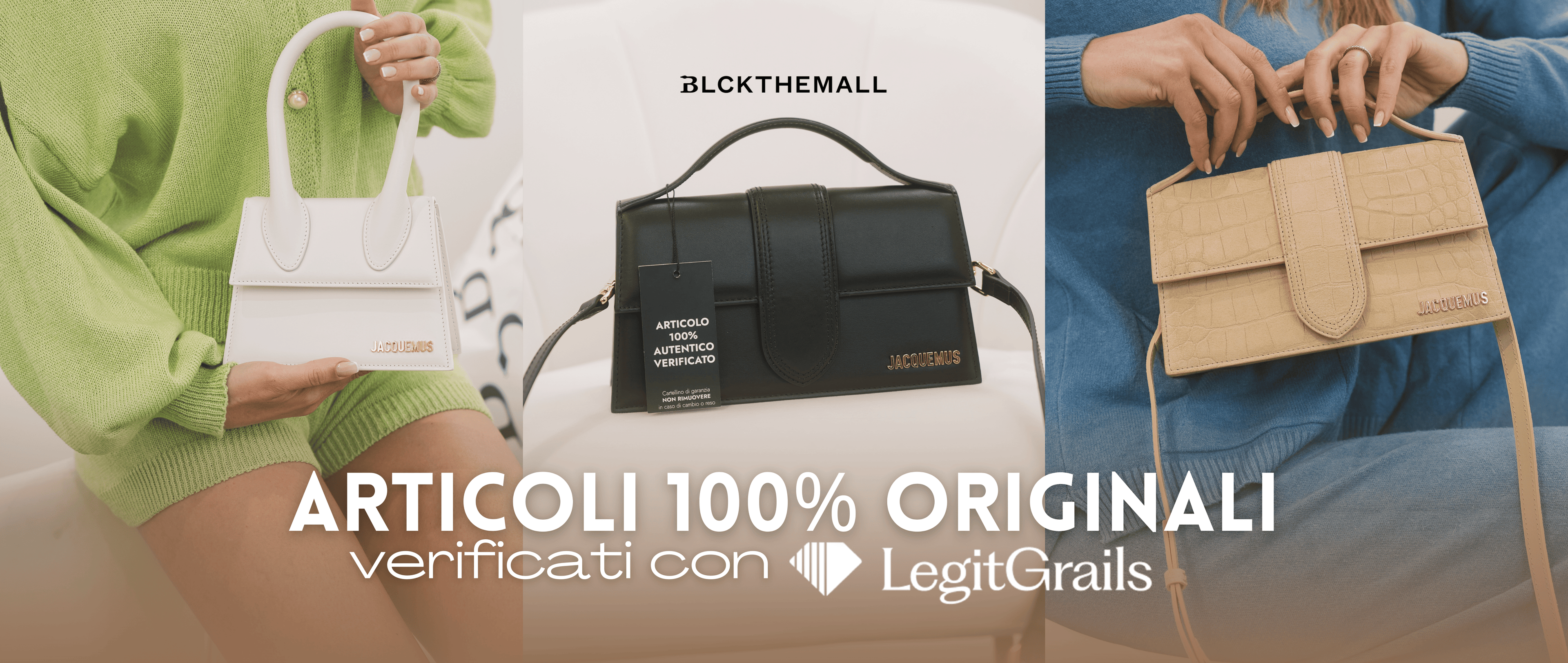 Autenticità garantita: gli articoli su BLCKTHEMALL sono verificate con LegitGrails