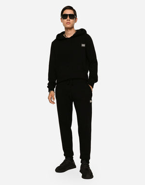HOODED SWEATER IN WOOL AND CASHMERE